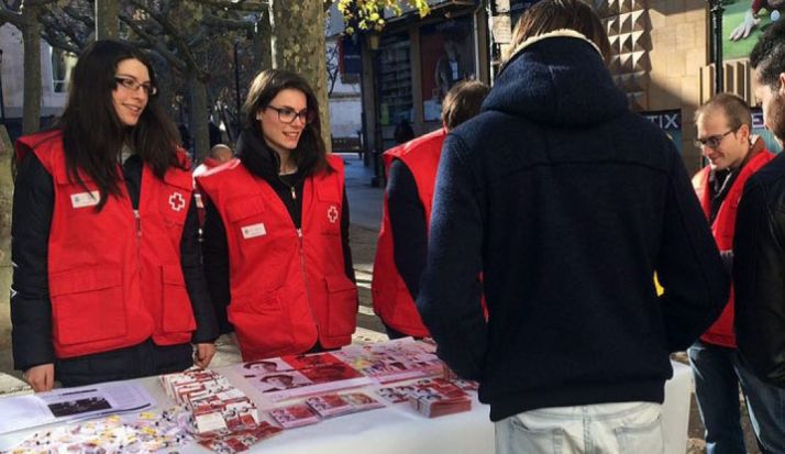 Voluntarios de Cruz Roja Soria./SN