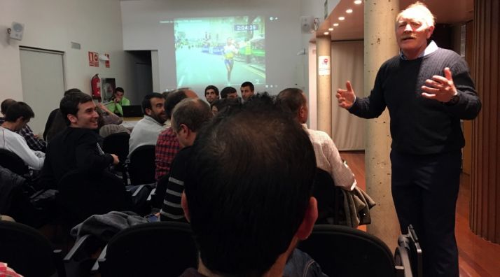 Oliva, este miércoles en la conferencia.