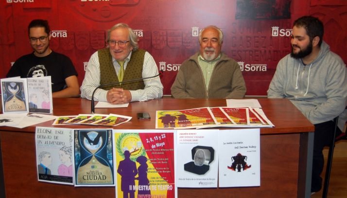 Fernández (izda.), Bárez, Andrés y Callejas./Ayto.