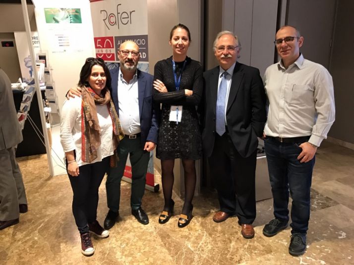 La soriana Zoraida Verde con sus compañeros/ ZV