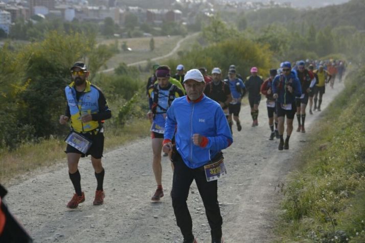 Jesús Carmona durante la carrera/ JC