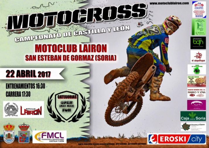 Campeonato de CyL de Motocross en San Esteban de Gormaz
