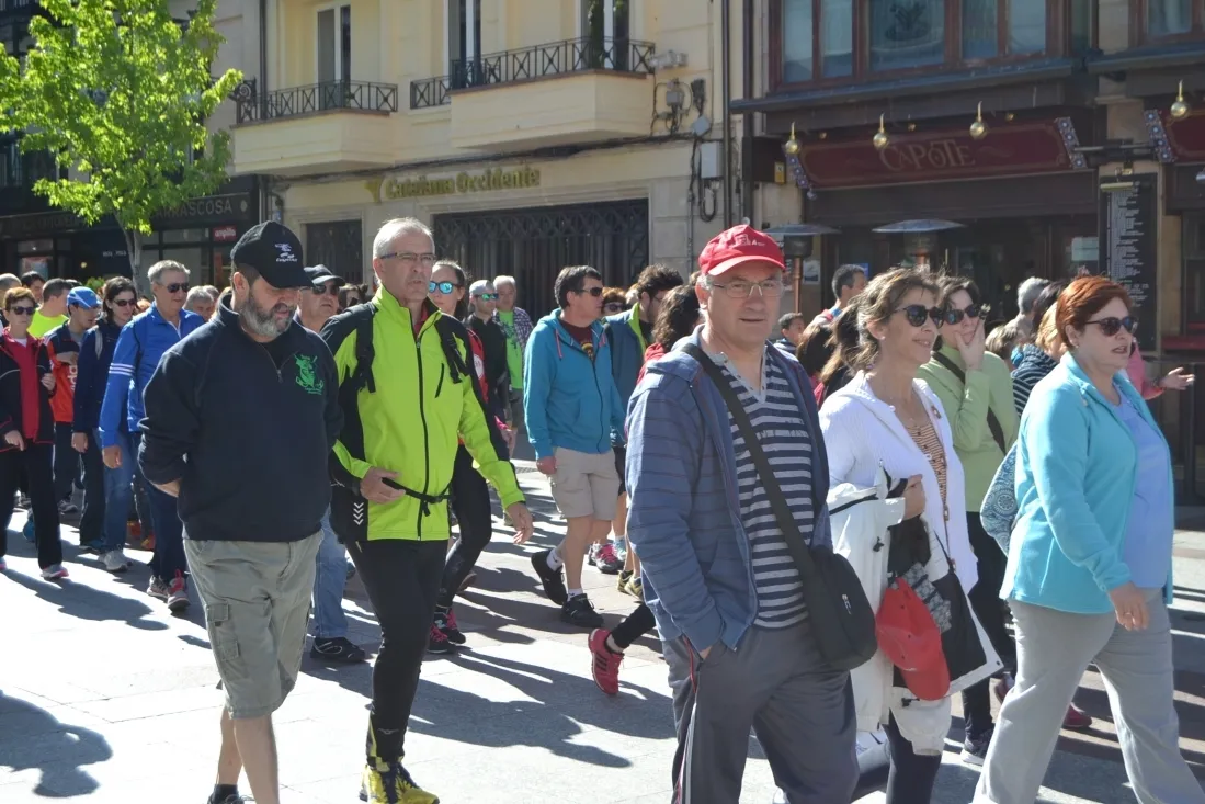 Marcha Popular de ASAMIS a Valonsadero. /SN