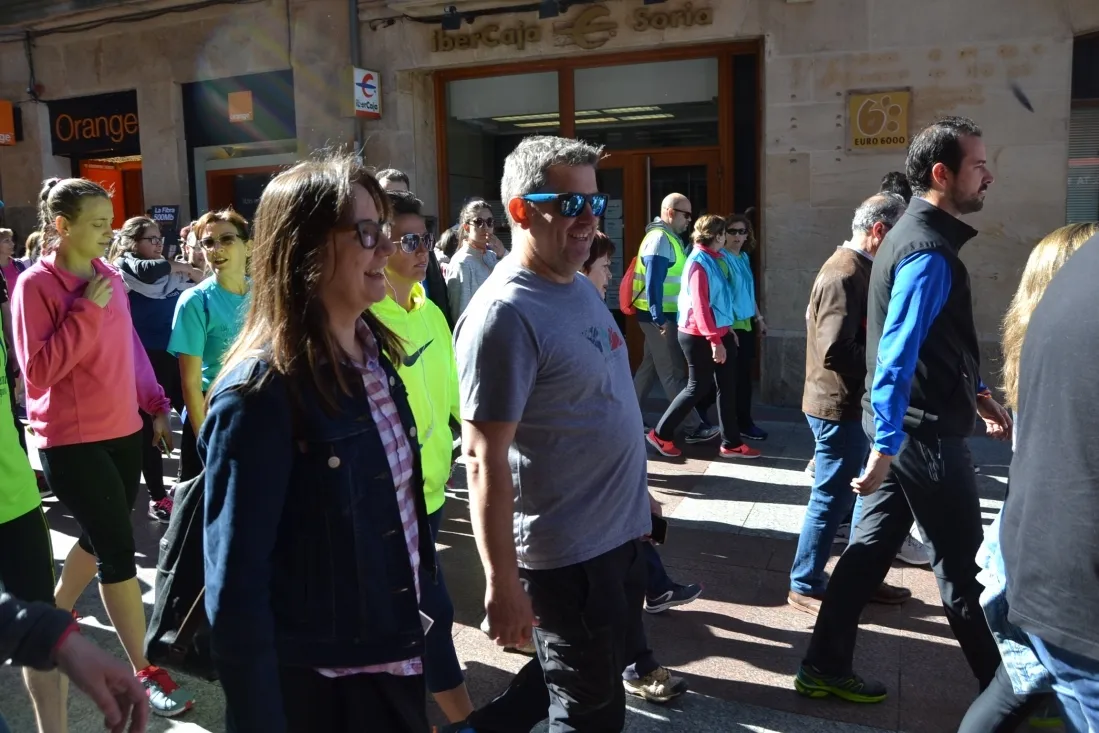 Marcha Popular de ASAMIS a Valonsadero. /SN