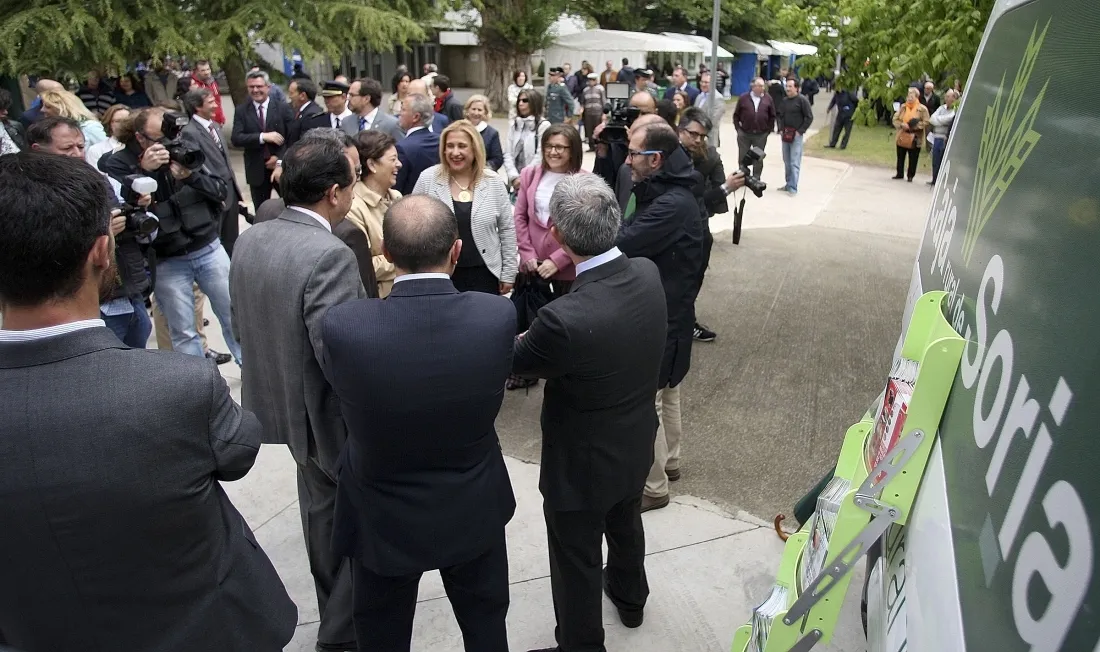 Una imagen de la jornada este viernes en el primer día de la feria admantina. /SN