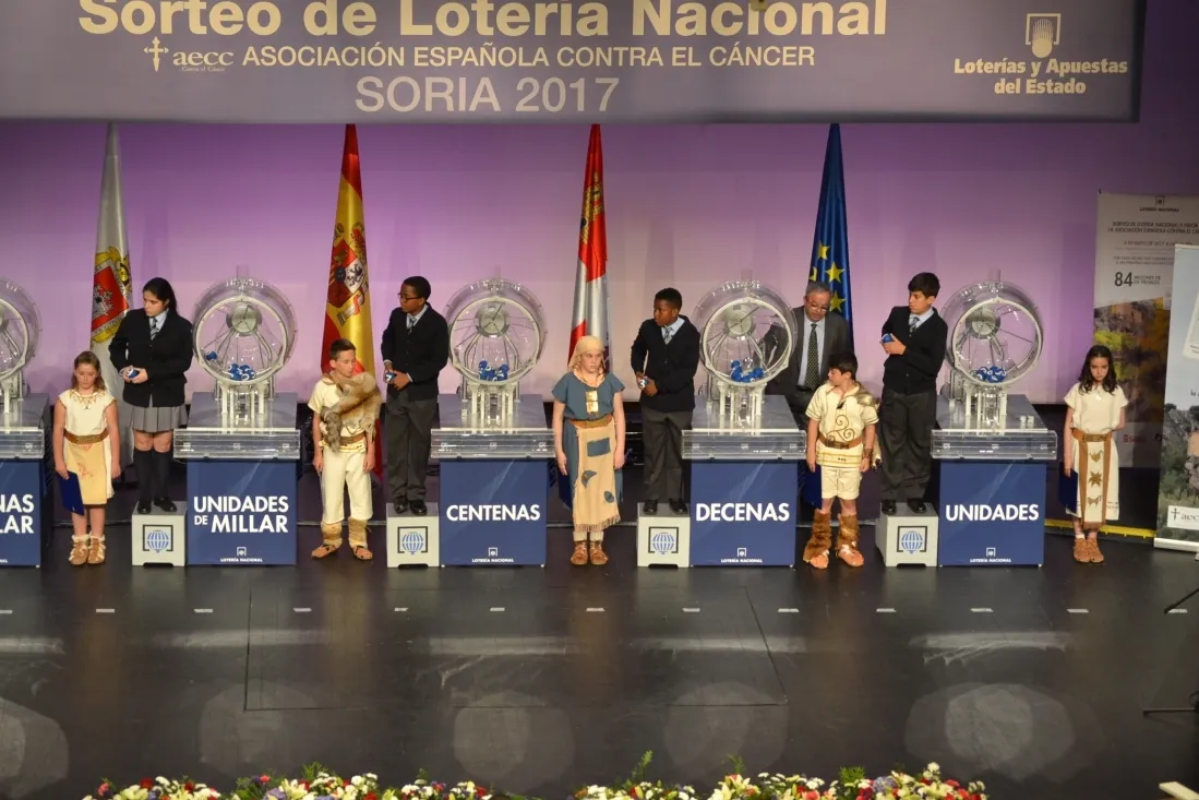 Sorteo de la Lotería Nacional del sabado 6 de mayo en Soria. /SN