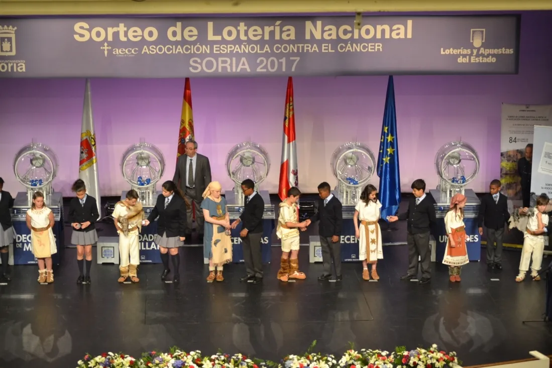 Sorteo de la Lotería Nacional del sabado 6 de mayo en Soria. /SN