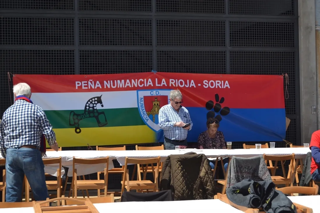 Las peñas numantinas, en una agradable jornada de convivencia. /SN