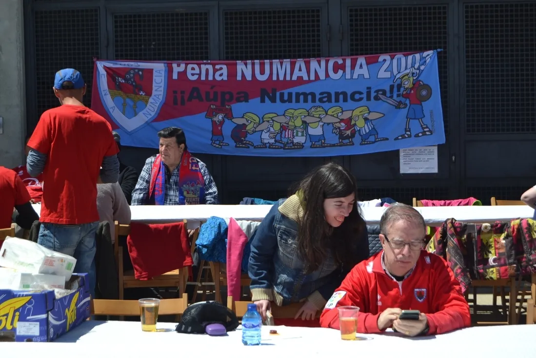 Las peñas numantinas, en una agradable jornada de convivencia. /SN