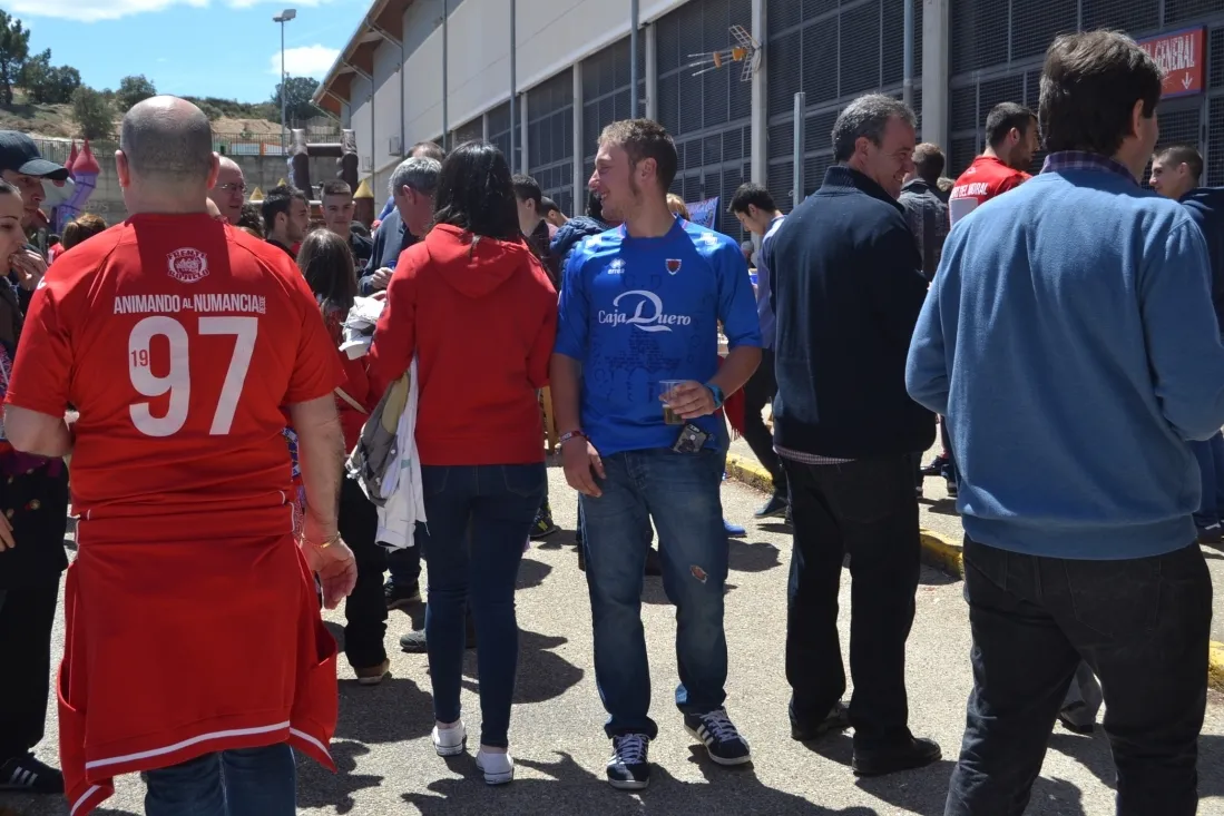Las peñas numantinas, en una agradable jornada de convivencia. /SN