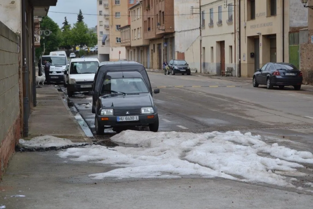 Granizada en Ágreda