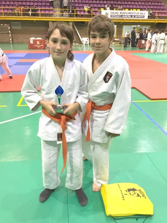 Daniel y Hugo tras el campeonato.