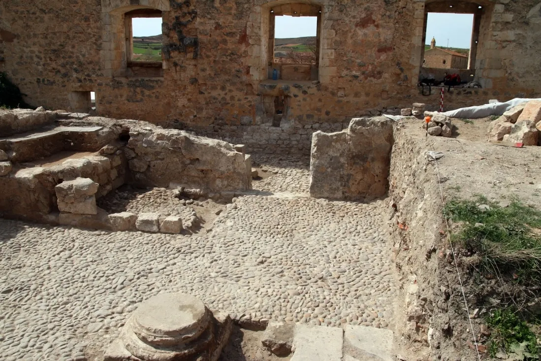 Imagen de la zona excavada./AACB