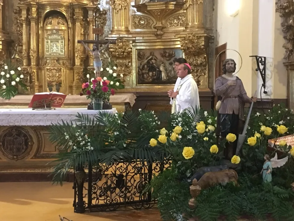 Imagen de la celebración en El Burgo.