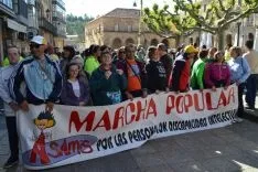 Marcha Popular de ASAMIS a Valonsadero. /SN