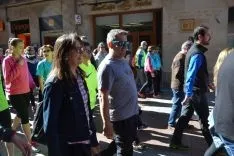 Marcha Popular de ASAMIS a Valonsadero. /SN
