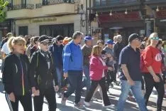 Marcha Popular de ASAMIS a Valonsadero. /SN