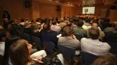 Imagen de la conferencia este miércoles./SN