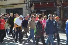 Marcha Popular de ASAMIS a Valonsadero. /SN