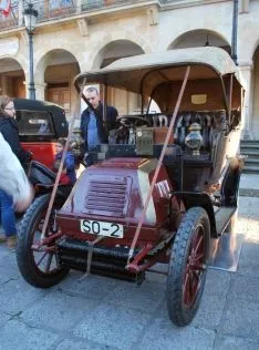 Imagen del rally del Club Hispano-Suiza en Soria. /SN