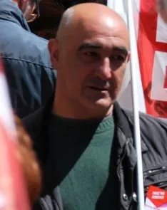 Una imagen de la manifestación este lunes, Primero de Mayo. /SN