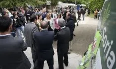 Una imagen de la jornada este viernes en el primer día de la feria admantina. /SN