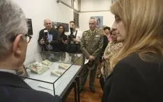 Imagen de la apertura de la muestra./SN