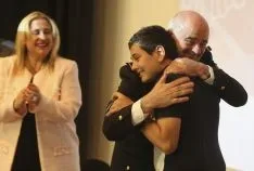 Un momento de la entrega de diplomas. /SN