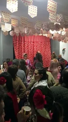 Ambiente en El Calaverón este miércoles. /SN