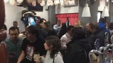 Ambiente en El Calaverón este miércoles. /SN
