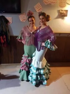 Tamara y Patricia, primer premio./SN