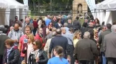 Imagen de la feria en su apertura este viernes. /SN