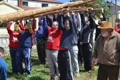 Pingadas de los mayos en Pinares