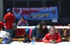 Las peñas numantinas, en una agradable jornada de convivencia. /SN