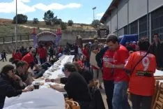Las peñas numantinas, en una agradable jornada de convivencia. /SN