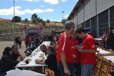 Las peñas numantinas, en una agradable jornada de convivencia. /SN
