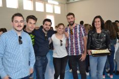 Alumnos y ex alumnos del Colegio Doce Linajes de Soria. /SN