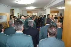 Imagen del acto solemne de aniversario de la Guardia Civil en Soria. /SN