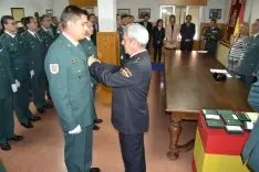 Imagen del acto solemne de aniversario de la Guardia Civil en Soria. /SN