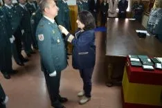 Imagen del acto solemne de aniversario de la Guardia Civil en Soria. /SN