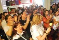 Ambiente en la cuadrilla de Santiago./SN
