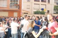 Ambiente en la cuadrilla de Santiago./SN