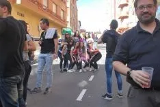 Ambiente en la cuadrilla de Santiago./SN