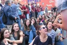 Ambiente en la cuadrilla de San Esteban./SN