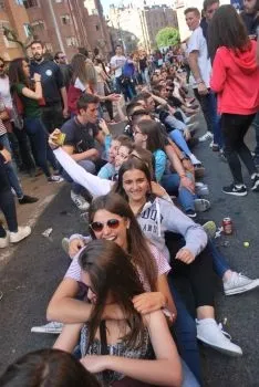 Ambiente en la cuadrilla de San Juan . /SN