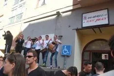 Ambiente en la cuadrilla de San Juan . /SN