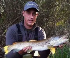 De Diego, con una de sus capturas./CPCS