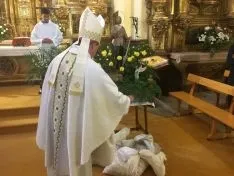Imagen de la celebración en El Burgo.