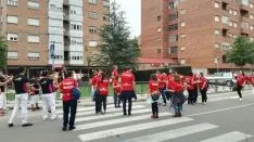 Los jurados acuden al Numancia-Lugo. /SN