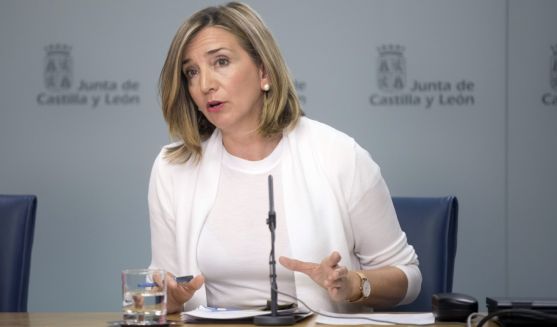 Alicia García en la presentación del Plan. /Jta.
